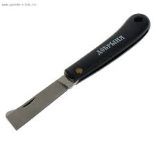 Нож копулировачный Добрыня (нерж с пл.р.), парт. 010308, Инструм-Агро,